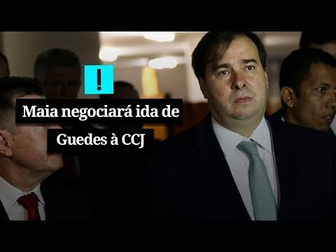 Após 'bolo' de Guedes na CCJ sobre a Previdência, Maia diz que vai negociar nova data com o ministro