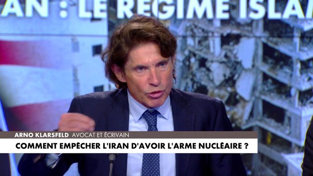 «La gauche prend le parti de l'Iran, tellement elle déteste Netanyahou», estime Arno Klarsfeld