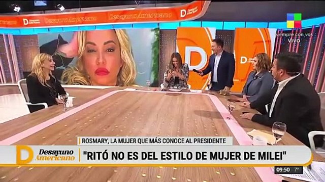 El audio privado de Javier Milei cantándole al oído a su amiga Rosmery: Para que vean que no miento
