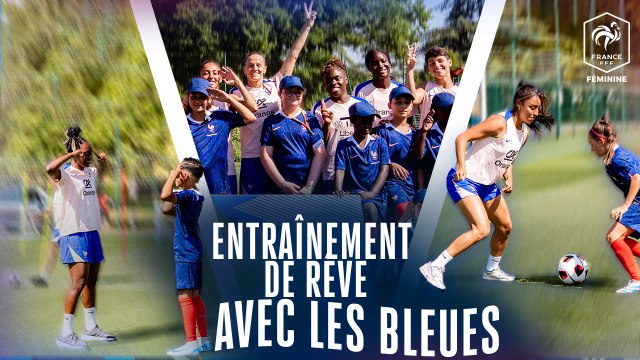 23 Jeunes se sont Entraînés avec l'Équipe de France Féminine