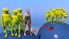 GTA 5 TREVOR VS KERMIT The FROG