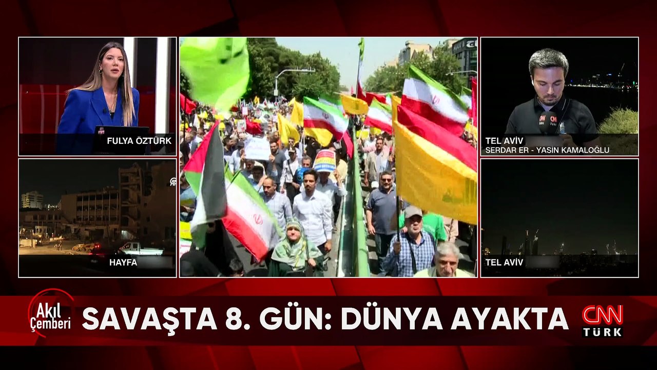 Savaşta 8. gün: İsrail'de korku, İran'da gerilim! Trump süre verdi, gelişmeler Akıl Çemberi'nde değerlendirildi