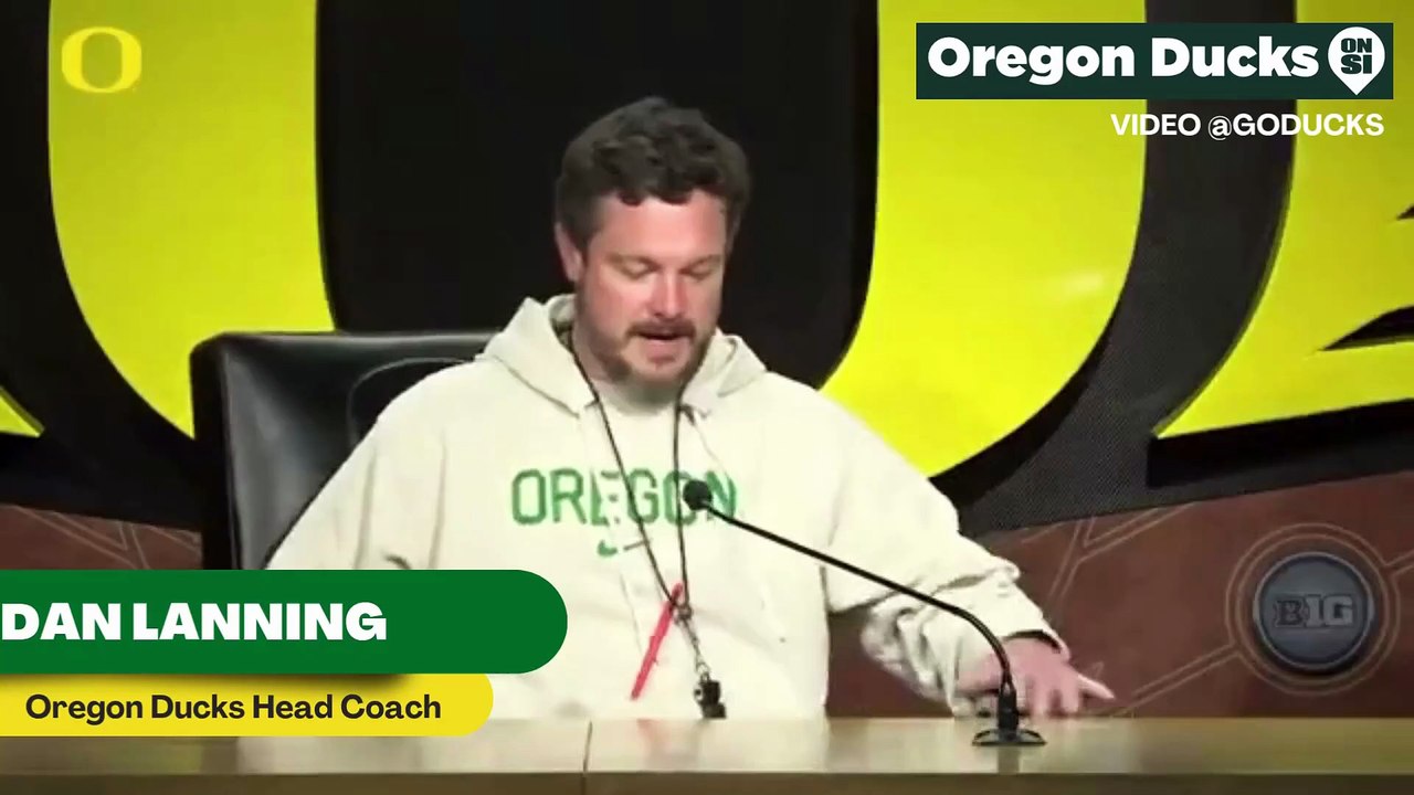 Oregon Ducks Head Coach Dan Lanning Discusses "Good day overall" with team