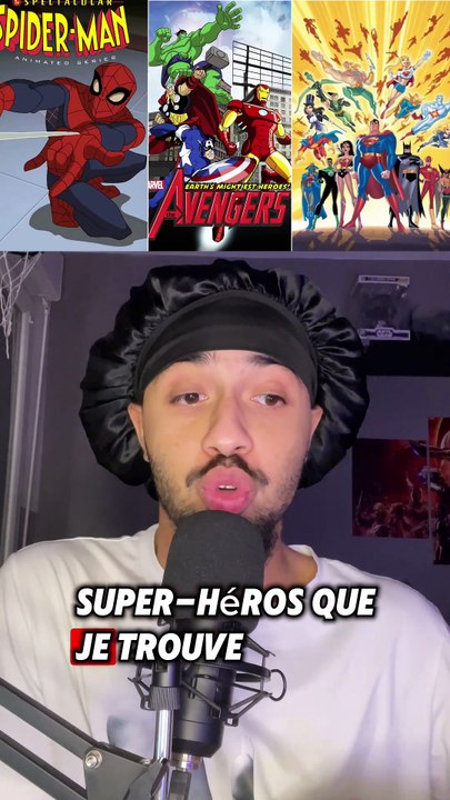 3 dessin animé sous côtés