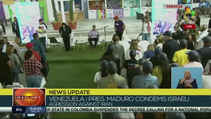 Venezuela | President Maduro condemns actions of Zionist regime Israel