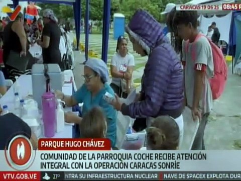 Operación Caracas Sonríe favoreció a los habitantes de la parroquia Coche