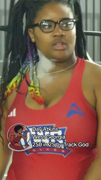 250 Track & Field Athletes in 25 Seconds: Day Atkins 250 in 25