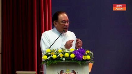 "Bila kukuh senyap sunyi, bila lemah sedikit, riuh rendah" - PM Anwar