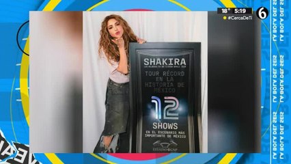 Shakira rompe récord de conciertos en México