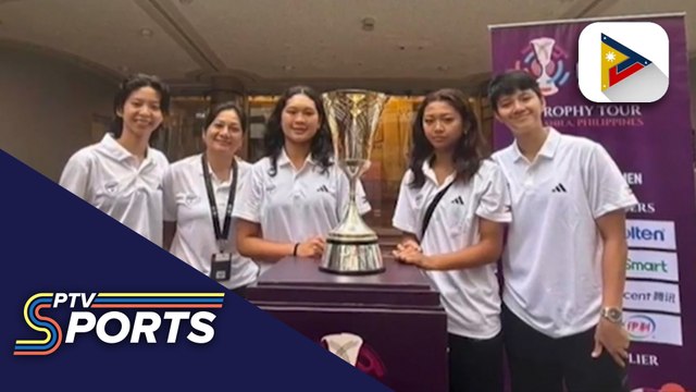 FIBA Asia Cup trophy, lumibot sa Pilipinas