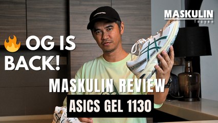 ASICS 1130 - Kombinnasi Gaya Retro, Tahan Lasak & Berpatutan! | MASKULIN Review