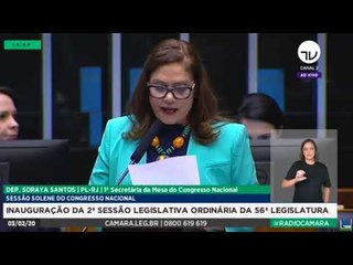 Bolsonaro faz aceno ao Congresso em mensagem de reabertura dos trabalhos