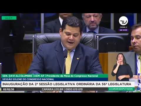 Alcolumbre reforça discurso de que Congresso é fiador das grandes mudanças