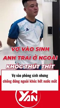 Vợ vào phòng sinh nhưng chồng đứng ngoài khóc hết nước mắt