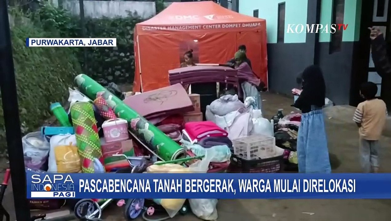 [FULL] Update! Terdampak Tanah Bergerak, 63 Warga Purwakarta Mulai Tinggalkan Pengungsian
