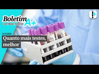 Boletim A+: Quanto mais testes, melhor