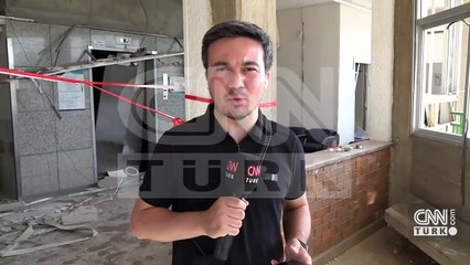 CNN TÜRK GÖRÜNTÜLEDİ: İşte İran'ın en güçlü saldırısını yaptığı Beerşeba!