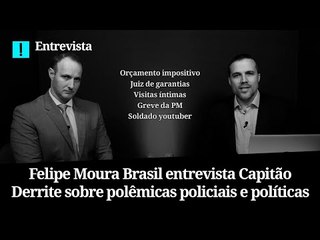 Capitão Derrite fala sobre polêmicas policiais e políticas