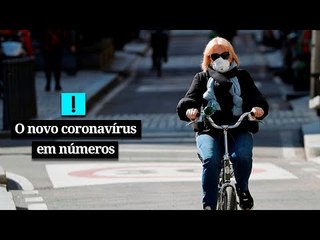 O novo coronavírus em números