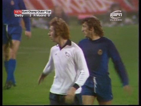 DERBY COUNTY - REAL MADRID - 1975 - SAISON 1975/1976 - 2E -