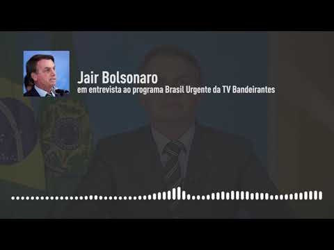 “Quem quer dar um golpe jamais vai falar que vai dar”, diz Bolsonaro a Datena