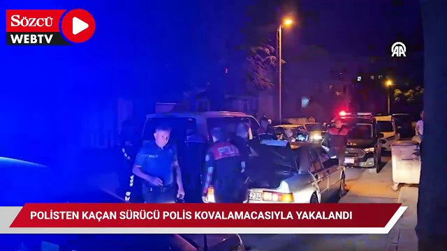 Çorum’da polisten kaçan sürücü polis kovalamacasıyla yakalandı