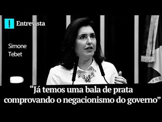 Simone Tebet: "Já temos uma bala de prata comprovando o negacionismo do governo"
