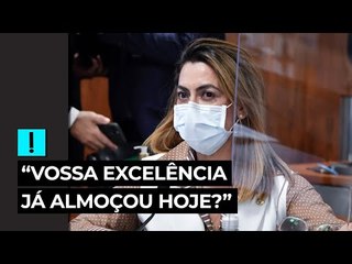 “Vossa Excelência já almoçou hoje?”, pergunta advogado a senadora na CPI