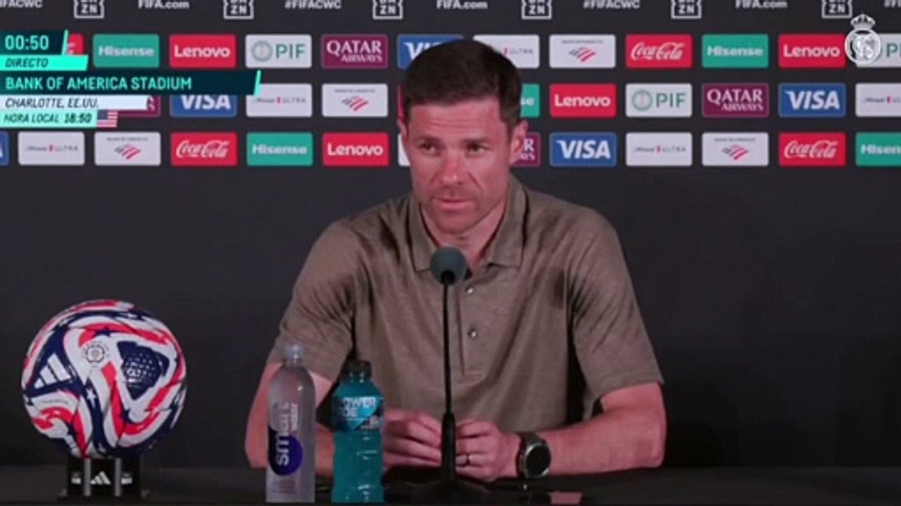 Xabi Alonso: "No creo que haya que recuperar a Vinicius"