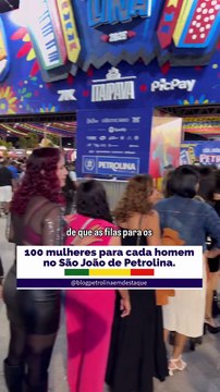 100 mulheres para cada homem: número de mulheres em festa viraliza