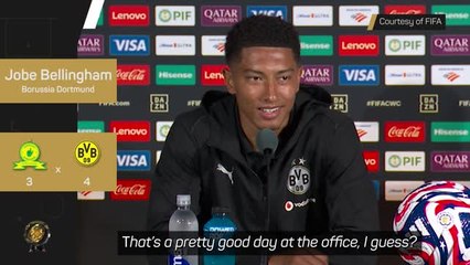 Bellingham reflects on a 'really positive' first few days at Dortmund