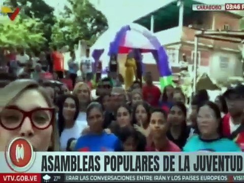 Jóvenes carabobeños debaten propuestas para avanzar a la consulta popular del 27 de julio