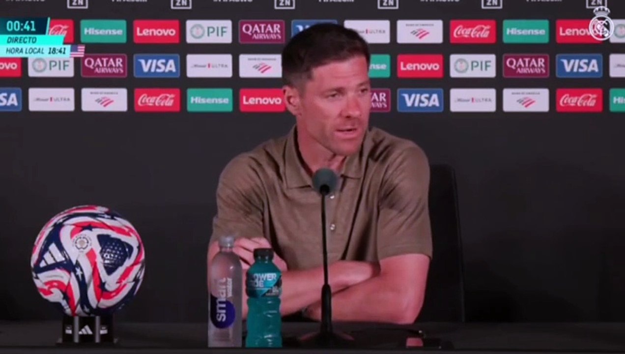 Xabi Alonso: "No creo que haya que recuperar a Vinicius"