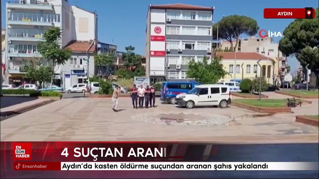 Aydın’da kasten öldürme suçundan aranan şahıs yakalandı