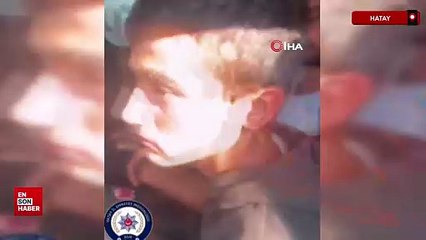 Hatay’da 8 göçmeni kaçırmak için aldığı 85 bin TL ile yakalandı