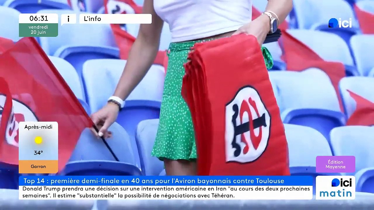 20/06/2025 - ici matin par ici Mayenne en vidéo