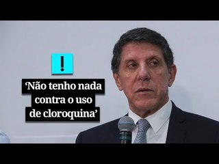 David Uip: "Não tenho nada contra o uso de cloroquina"