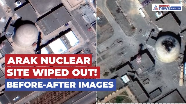 Israel Destroys Iran’s Arak Nuclear Site | Before-After Satellite Pics Unveiled