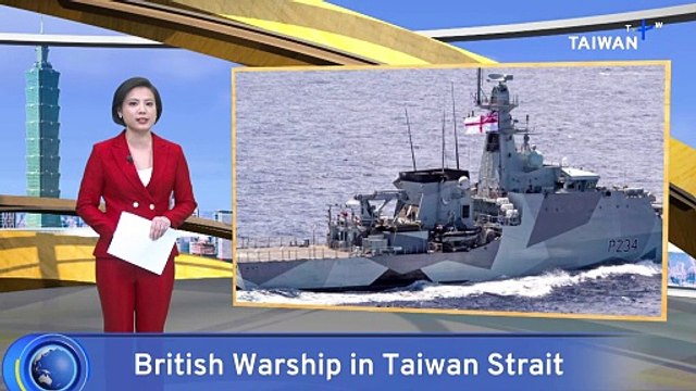 British Navy Vessel Transits Taiwan Strait, ADIZ Incursions Continue