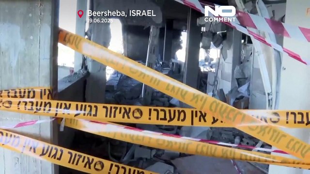 Attacco missilistico iraniano provoca incendi e danni a Beer Sheva