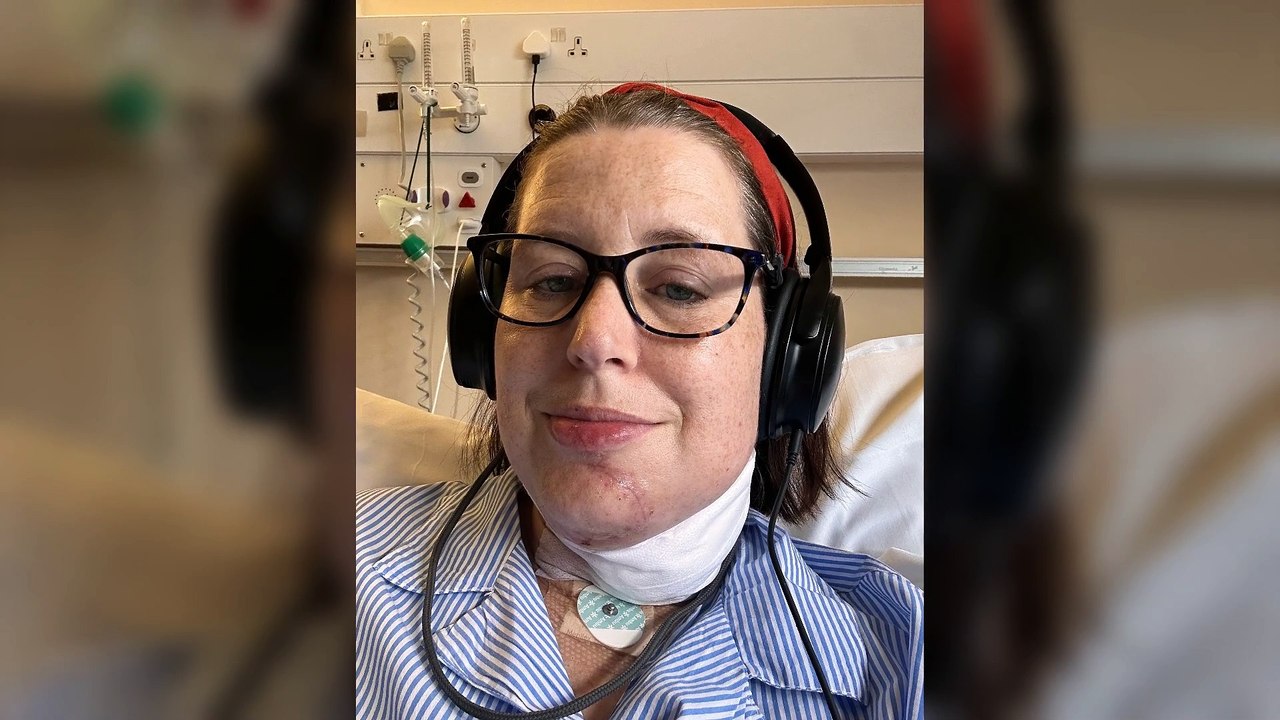 Terminally ill woman has tongue rebuilt from her arm after cancer diagnosis.