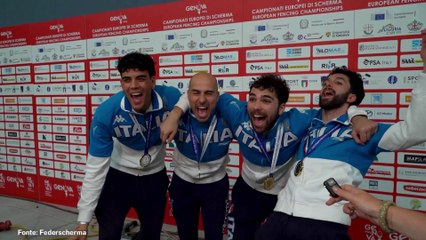 Azzurri del fioretto in coro "Impossibile fare meglio"