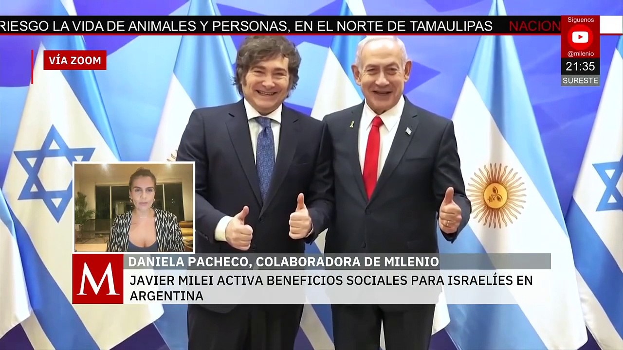 Javier Milei activa beneficios sociales para israelíes en Argentina | Mirada Latinoamericana