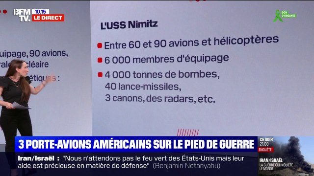 Conflit Israël-Iran: trois porte-avions américains déployés dans le Moyen-Orient