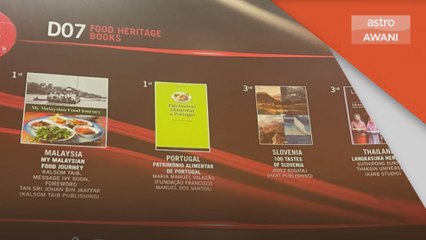 Aunty Chom menang Anugerah Buku Masakan Antarabangsa di Portugal