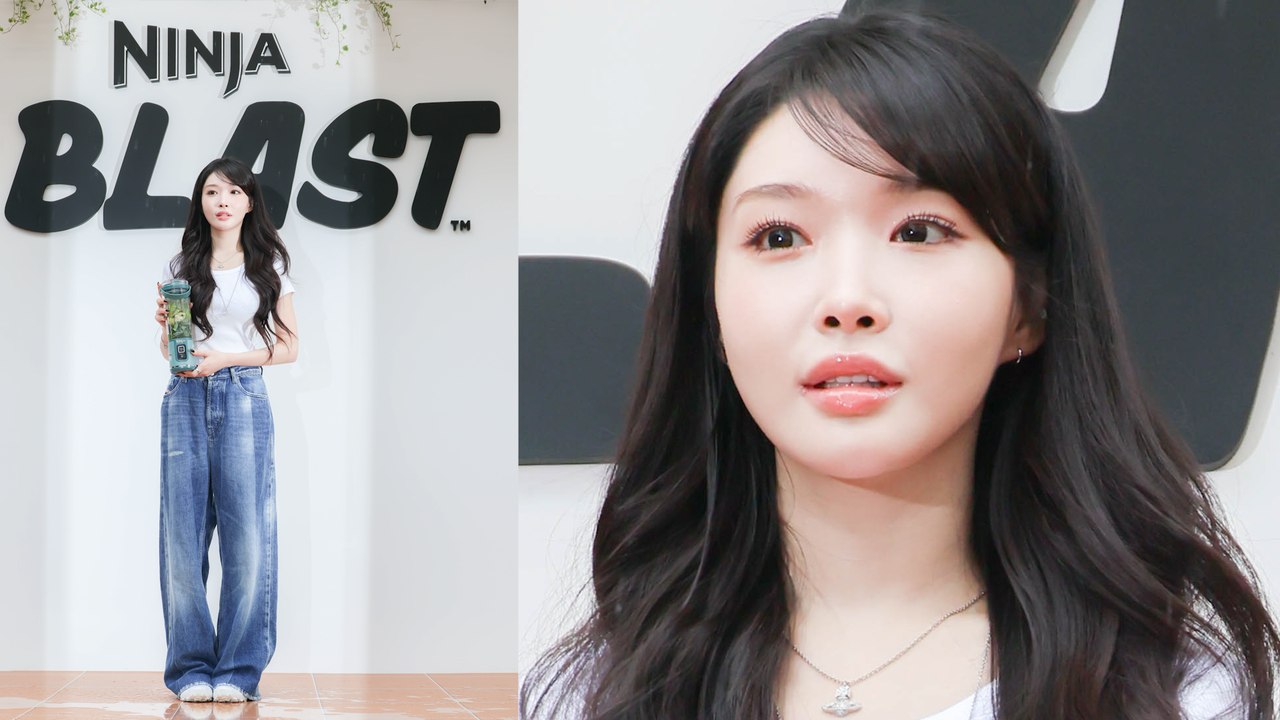 청하(CHUNG HA), '샤크닌자 팝업 포토콜 '참석 #청하 #chungha