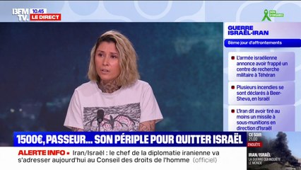 "C'était pas 'safe' du tout": cette Française de retour d'Israël raconte son périple avec un passeur pour revenir en France