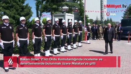 Bakan Güler, 2. Ordu Komutanlığı’nda inceleme ve denetleme yapacak