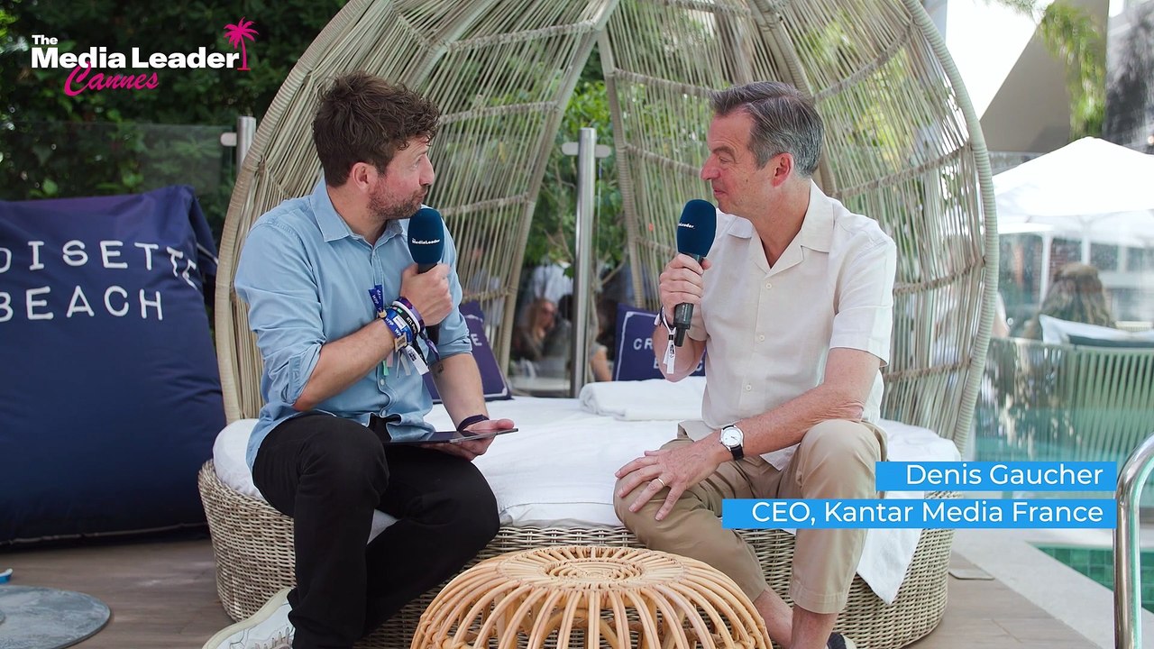 Cannes Lions 2025 : Talk Video - The Media Leader Cannes - Denis Gaucher (Kantar)