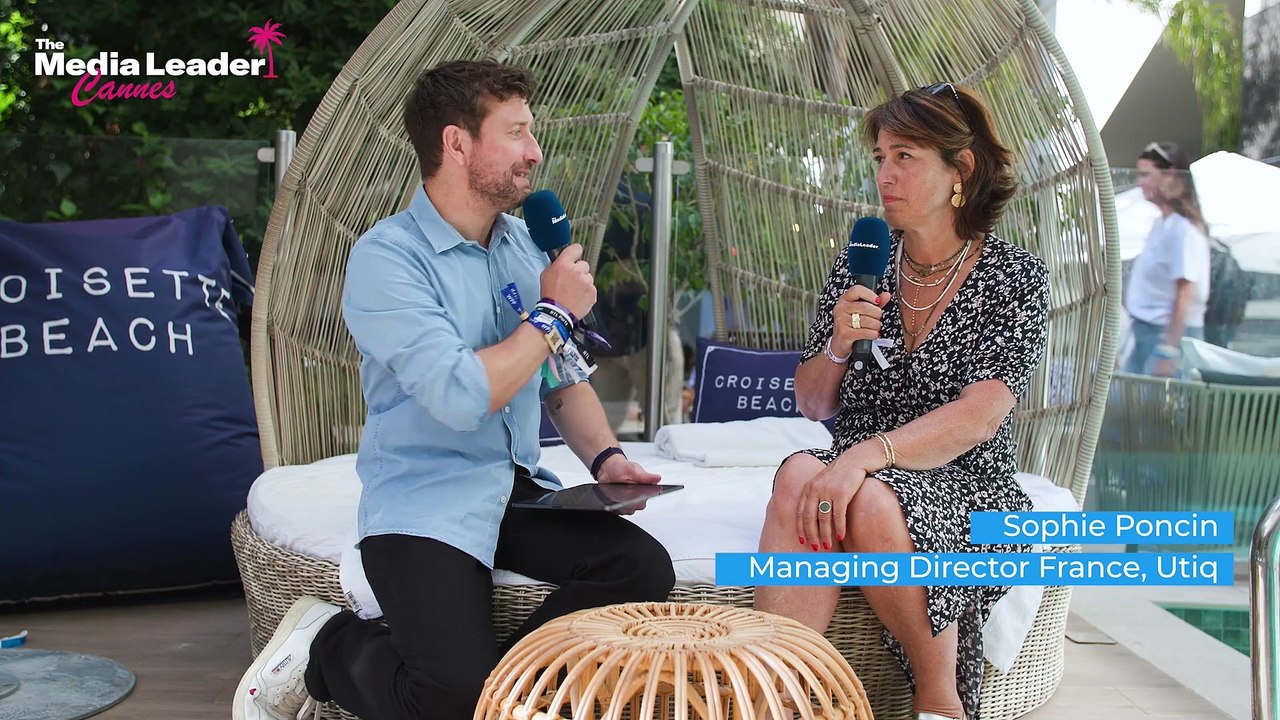 Cannes Lions 2025 : Talk Video - The Media Leader Cannes - Sophie Poncin (Utiq)